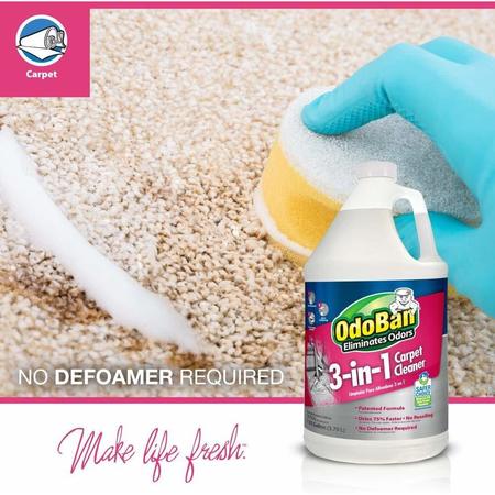 Odoban 3-in-1 Carpet Cleaner Concentrate, 1 Gallon 960261-G4